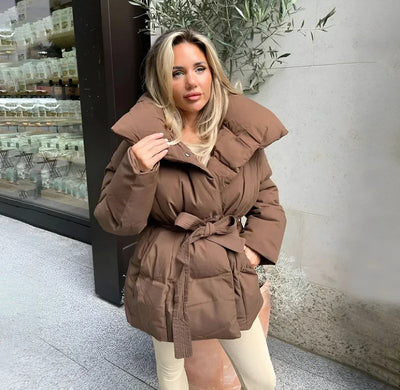 Maya | Belted Puffer Jacket