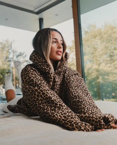 Lynn | Leopard Hoodie