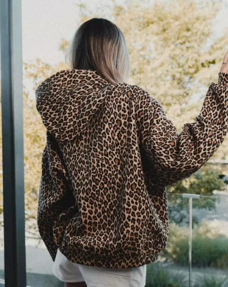 Lynn | Leopard Hoodie