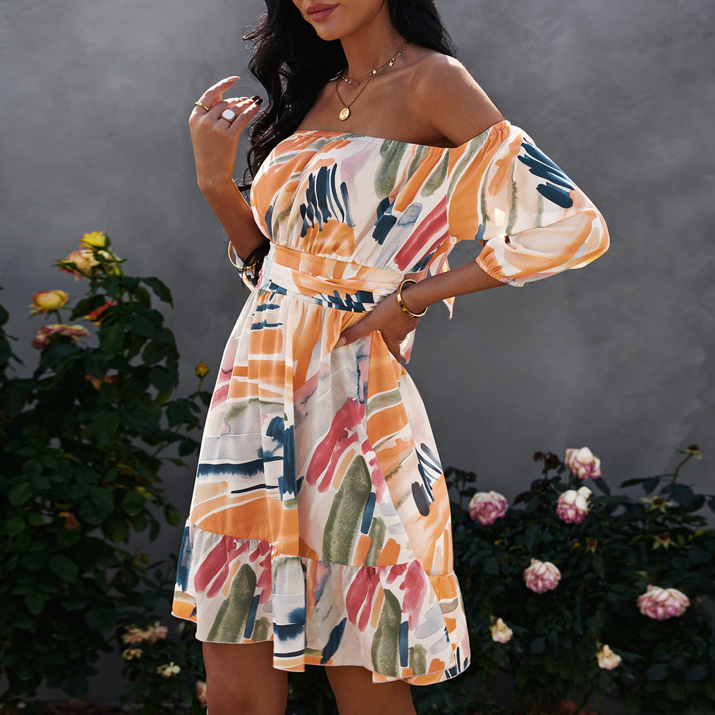 Boo | Open Back Dress