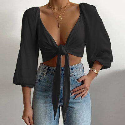 Kia | Long Sleeve Cardigan Top