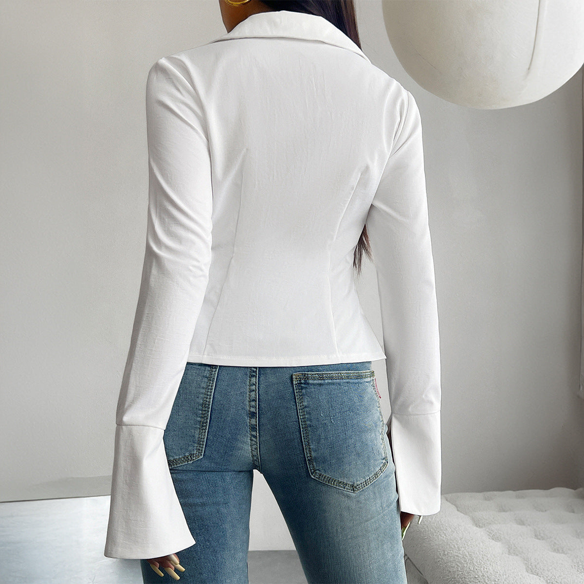 Amy | Lace-up Top