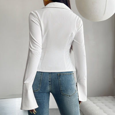 Amy | Lace-up Top
